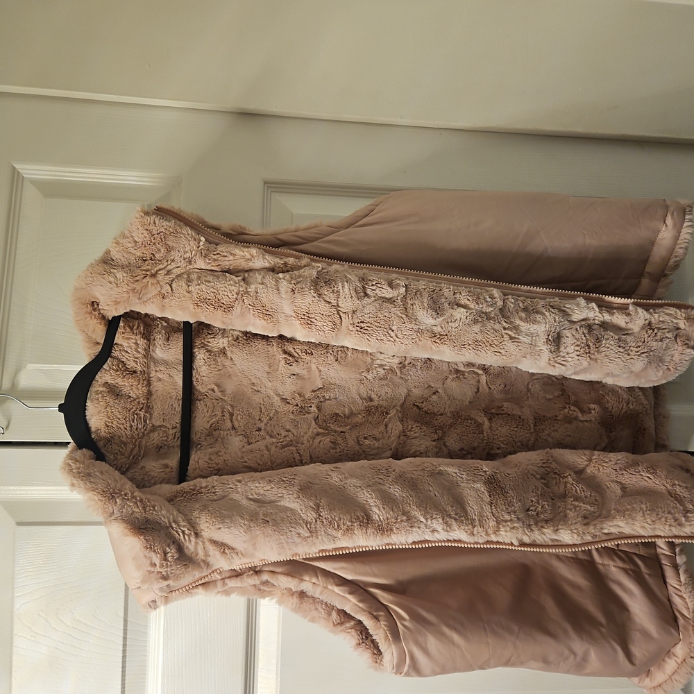 Women's Nicole Miller reversable vest 3X